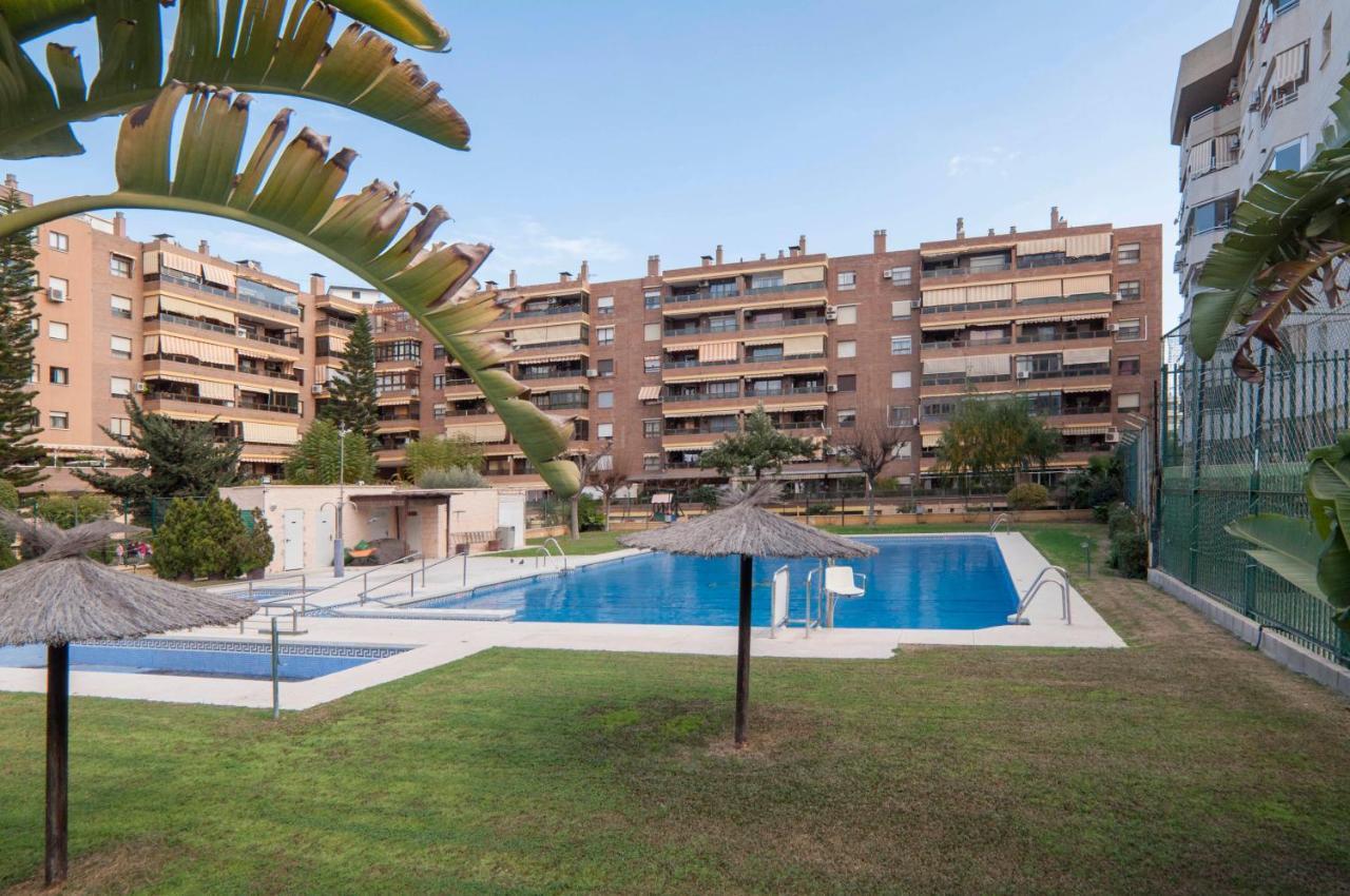 Málaga Capital - Zona Oeste: Parking-Wifi-Piscina Exterior foto
